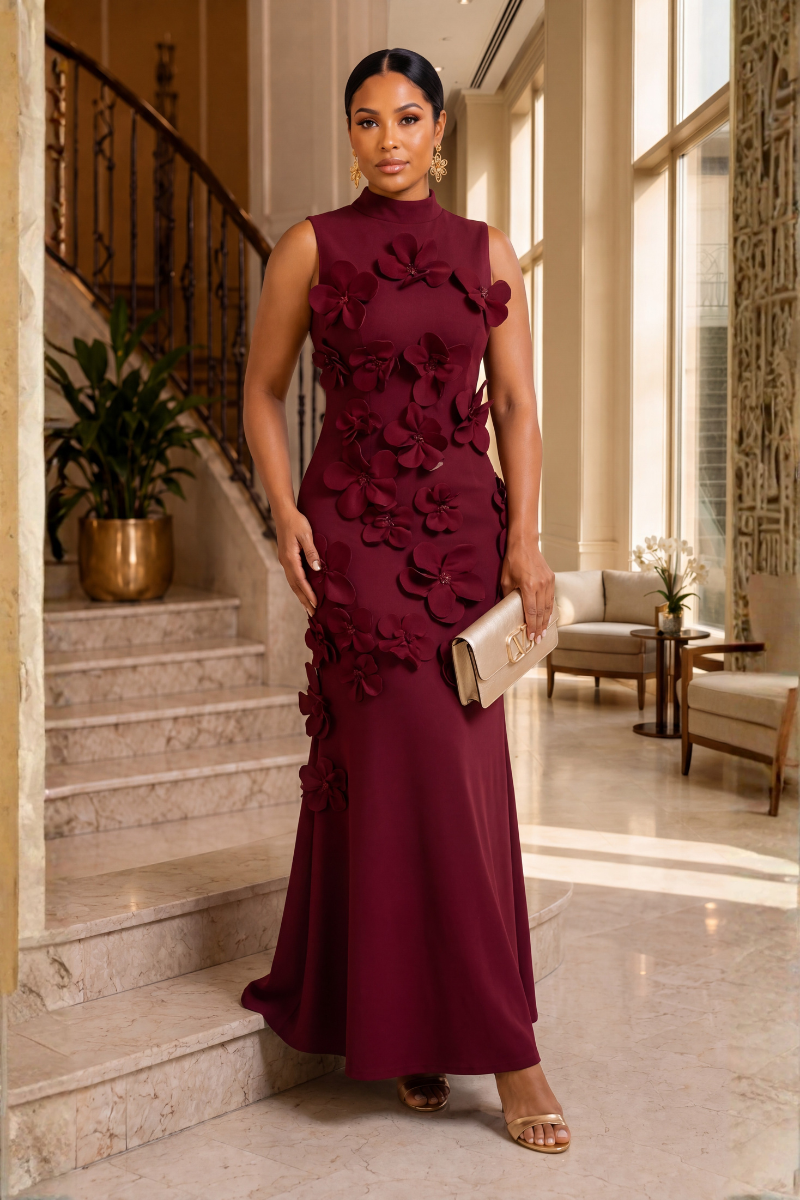 Whispering Petal Dress