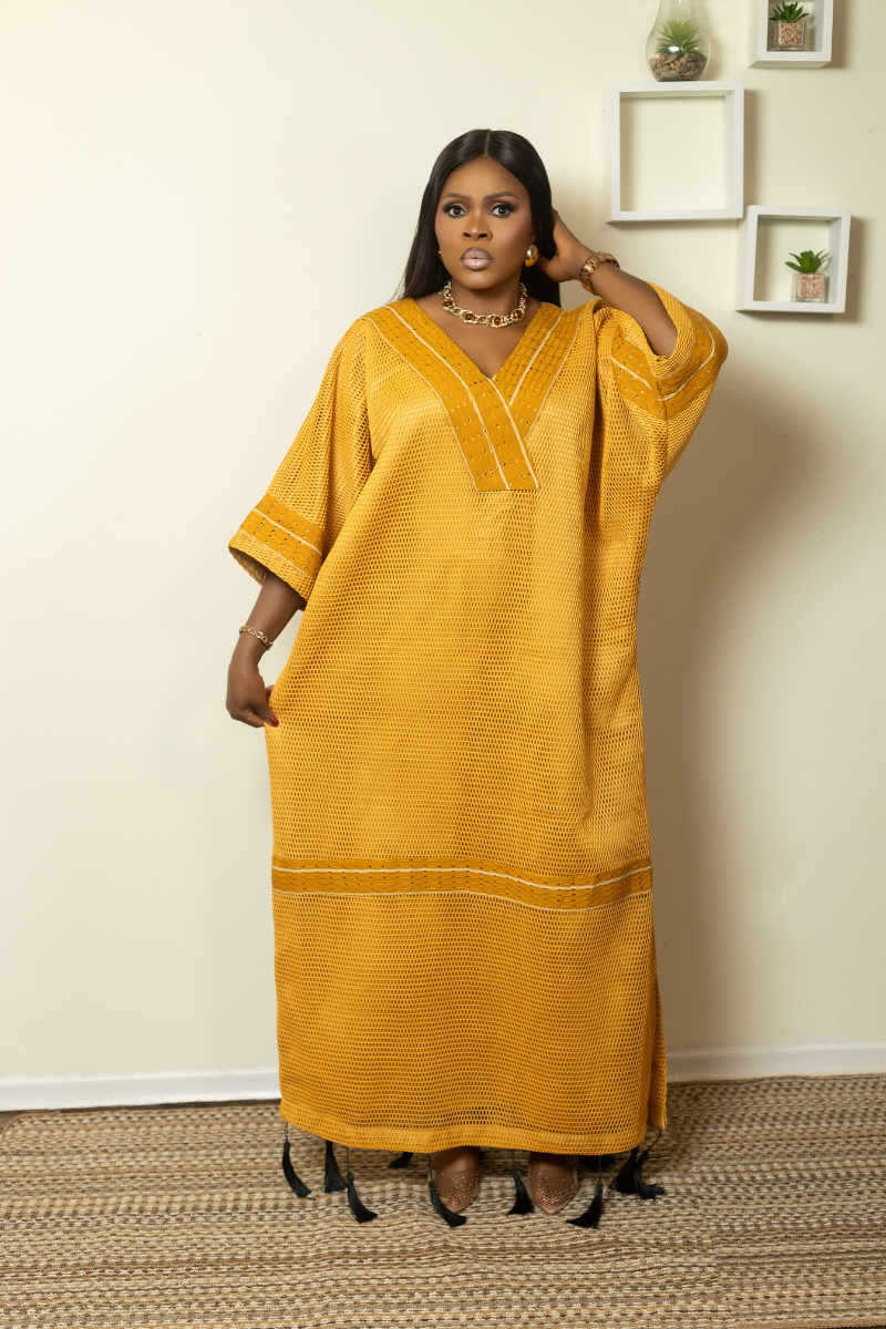 REGAL KAFTAN/YELLOW