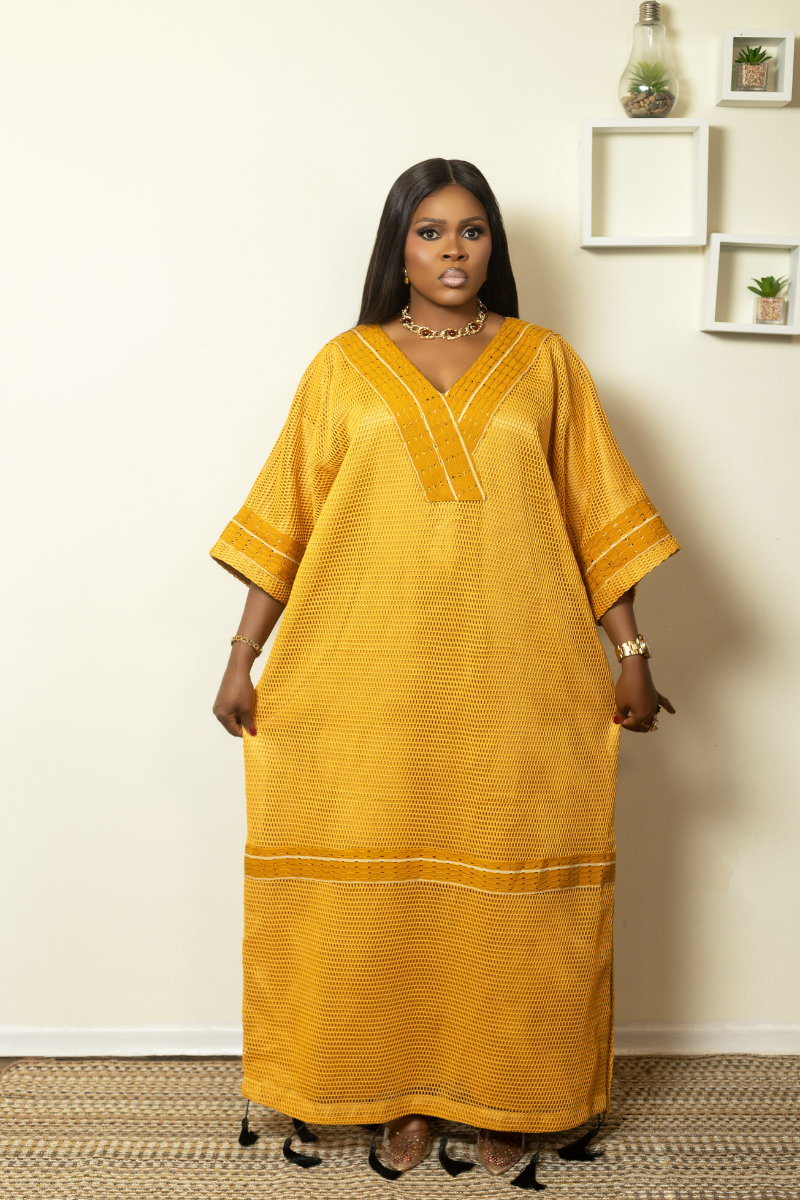 REGAL KAFTAN/YELLOW
