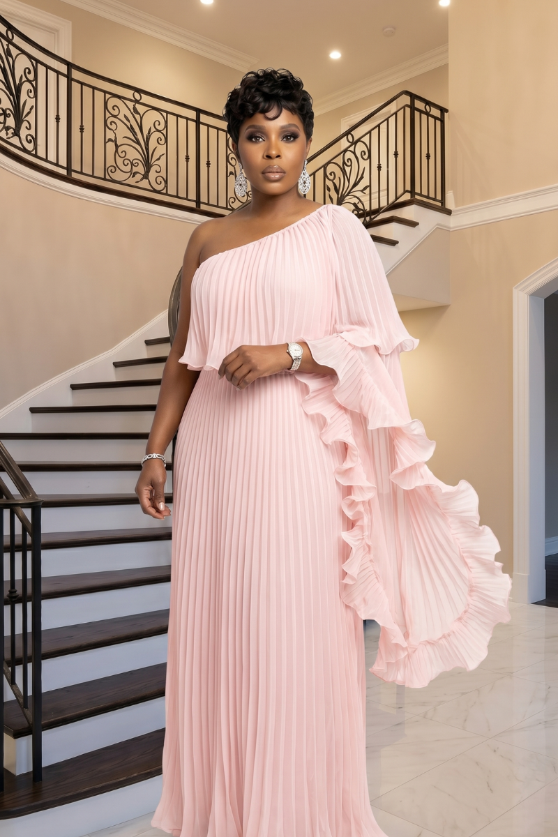 ONE-SHOULDER GALA GOWN
