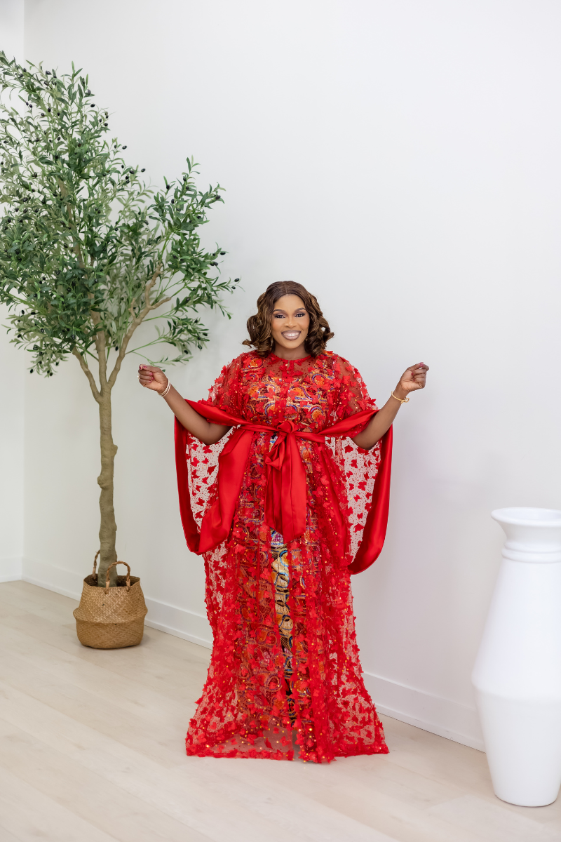Fluer De Luxe Lace Kimono
