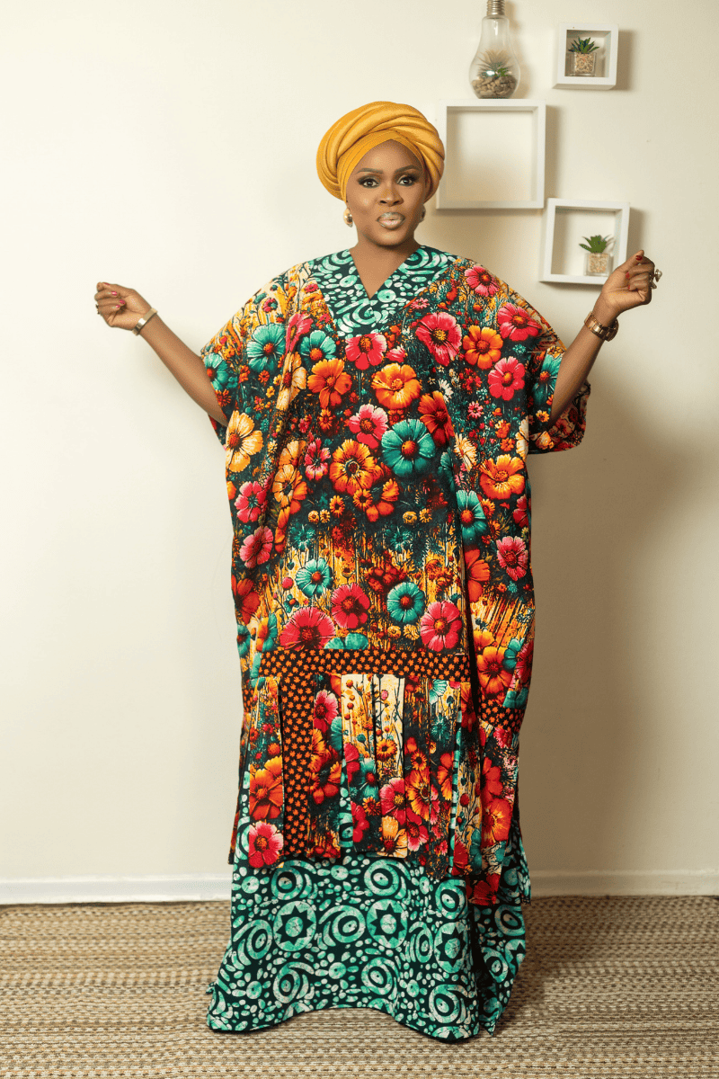 FLORA ANKARA PRINT BOUBOU