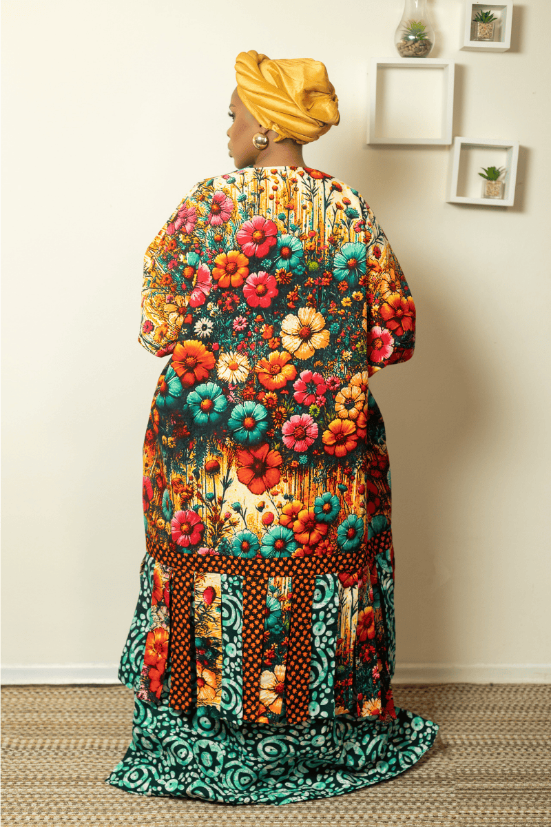 FLORA ANKARA PRINT BOUBOU