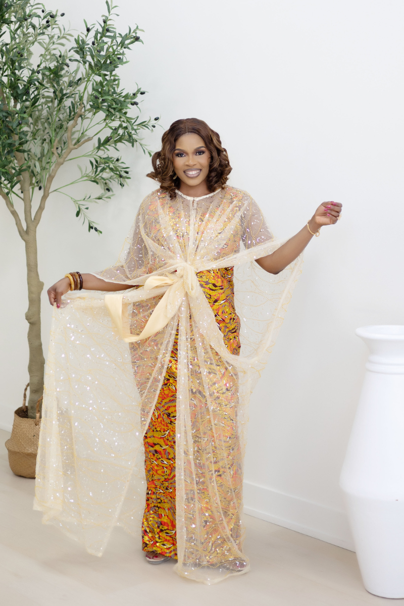 FLUER DE LUXE LACE KIMONO