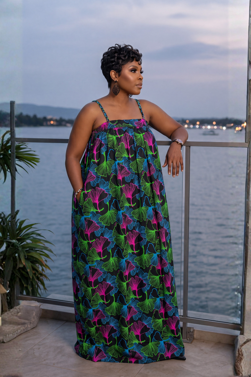 VACATION GLOW FLOWY MAXI