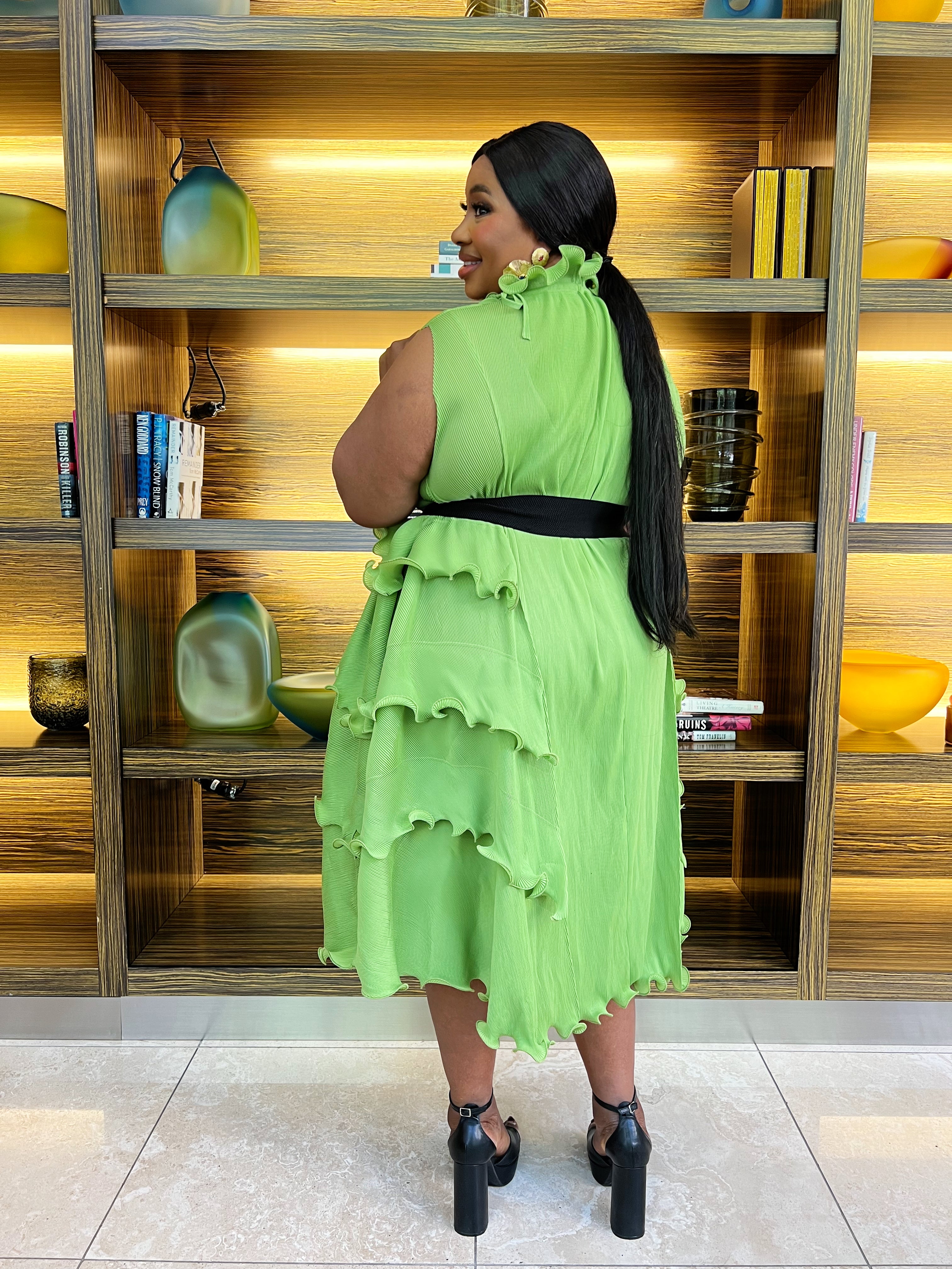 Lime Luxe Dress
