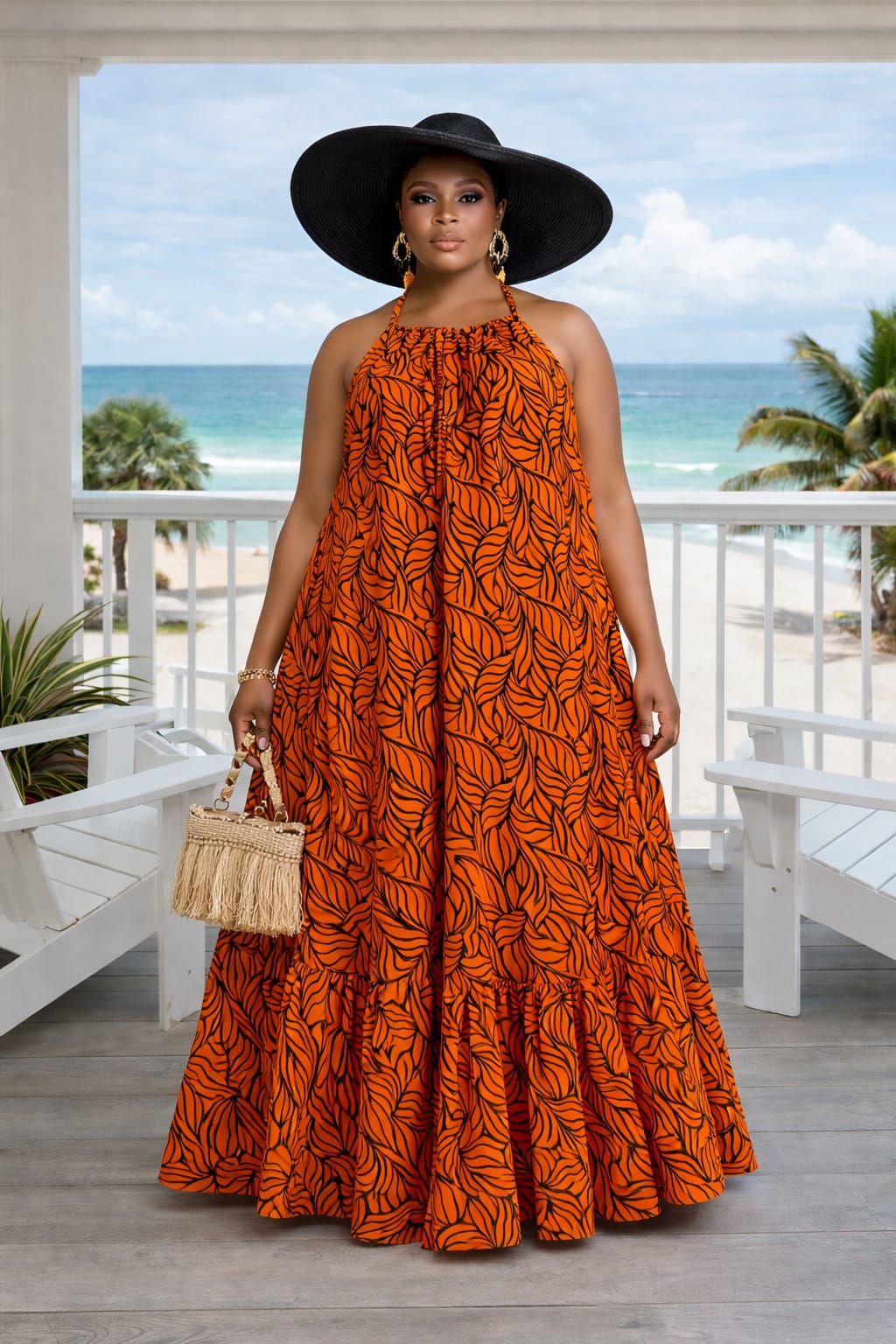 SUNSET MUSE MAXI DRESS