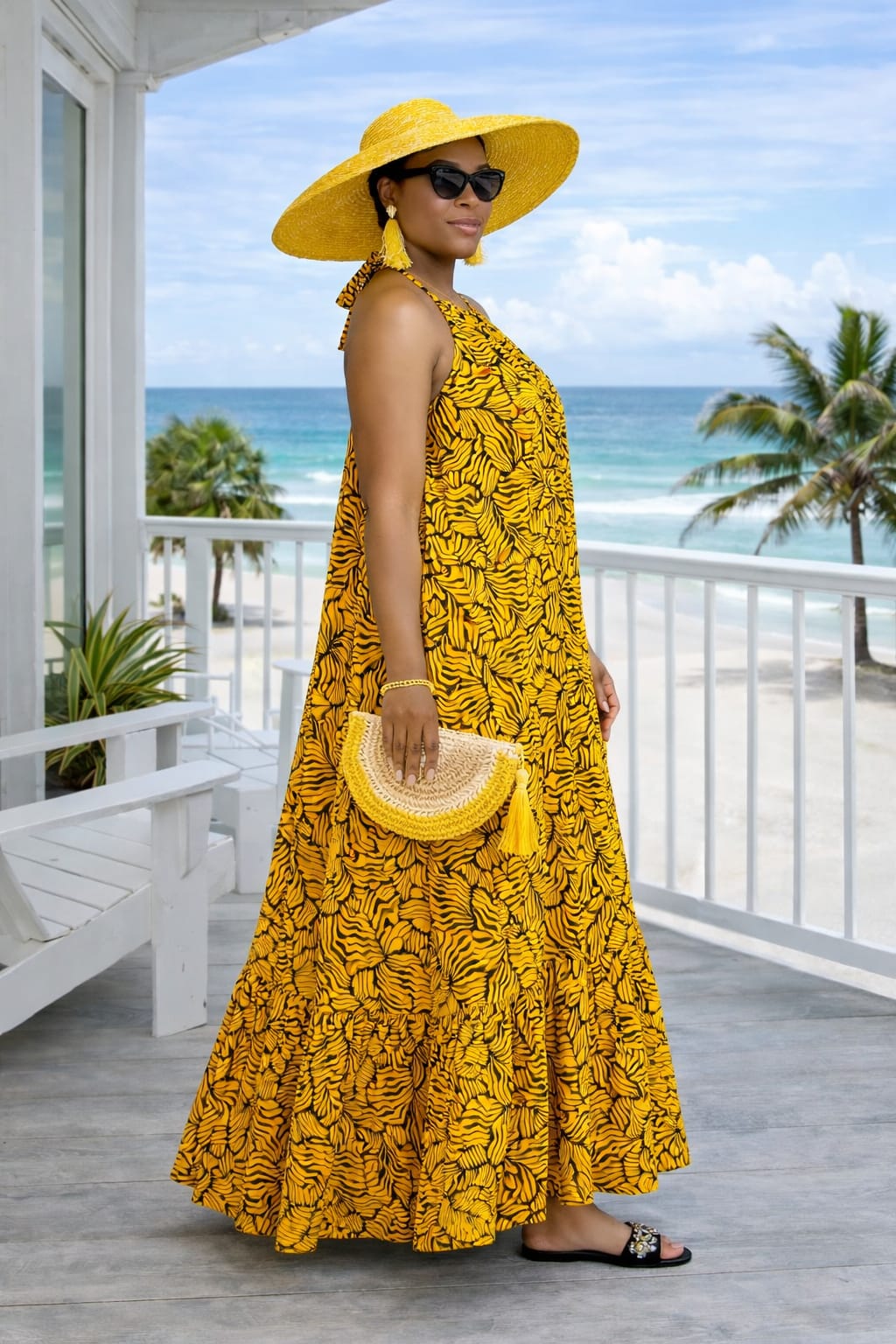 SUNLIT MUSE MAXI DRESS