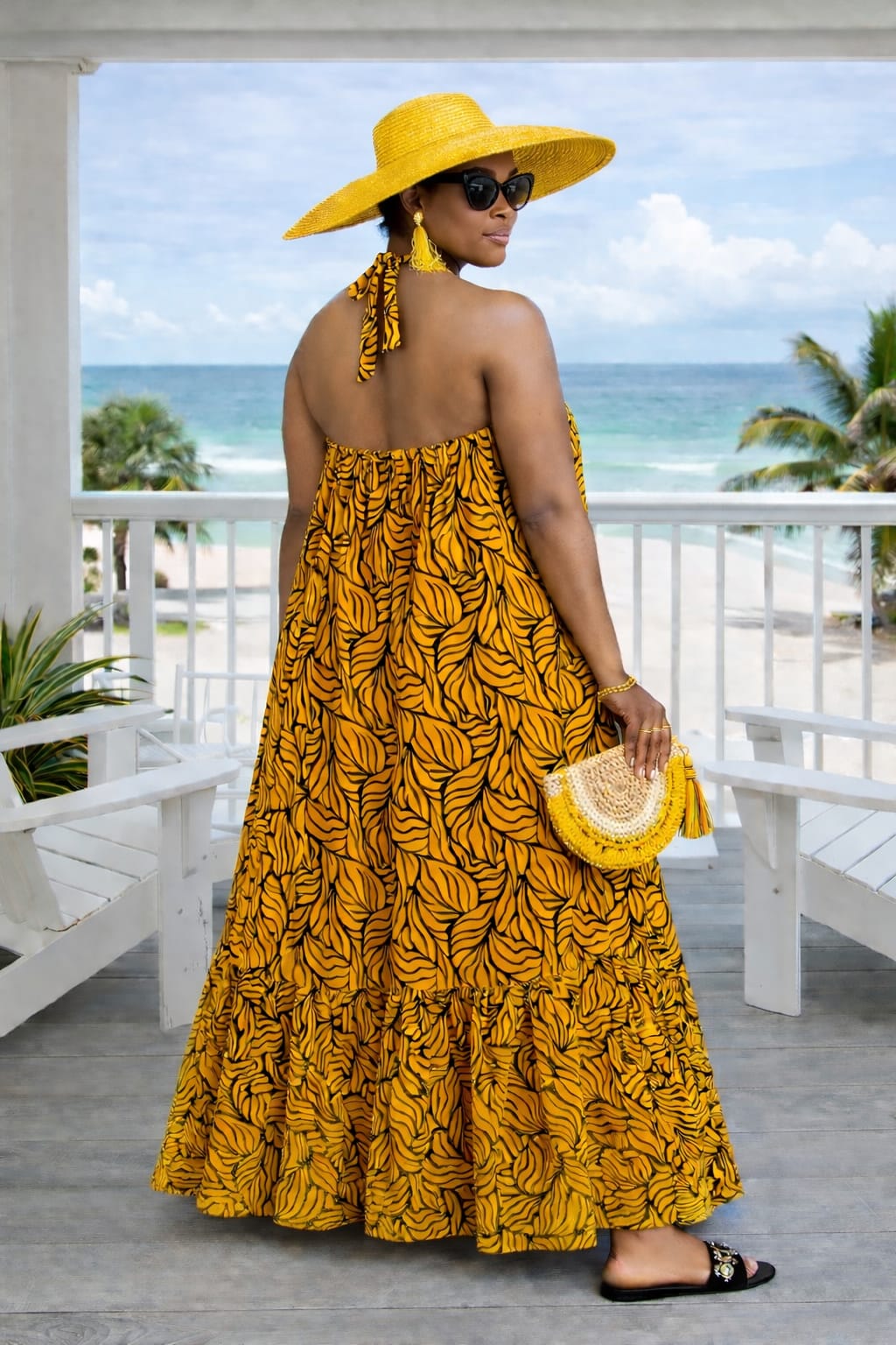 SUNLIT MUSE MAXI DRESS