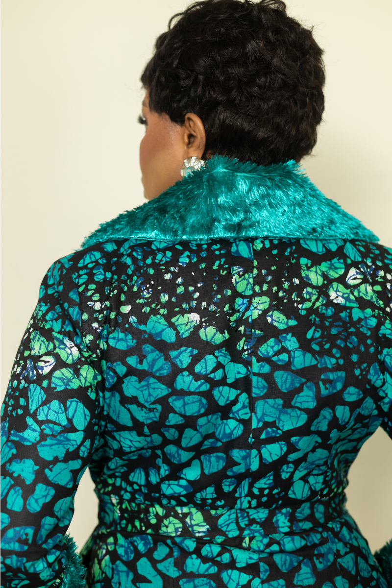 JADE POWER  TRENCH COAT