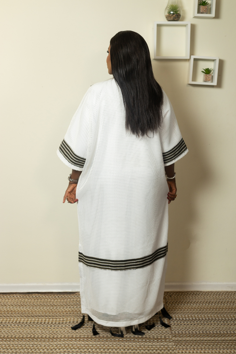 REGAL KAFTAN/WHITE