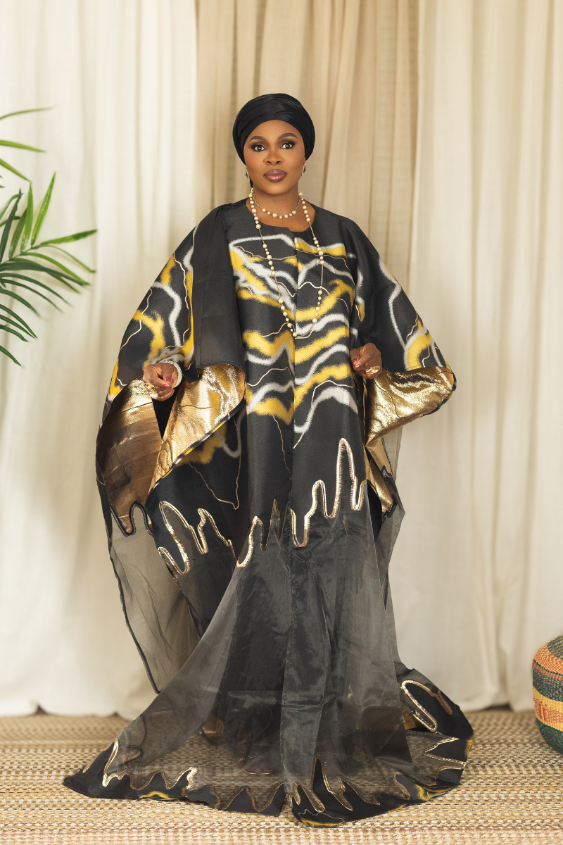 BIG WOMAN NO STREES BOUBOU BLACK