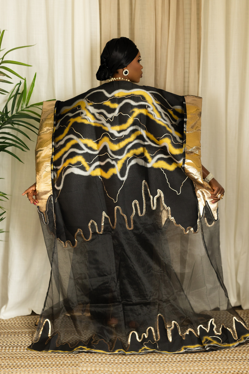 BIG WOMAN NO STREES BOUBOU BLACK