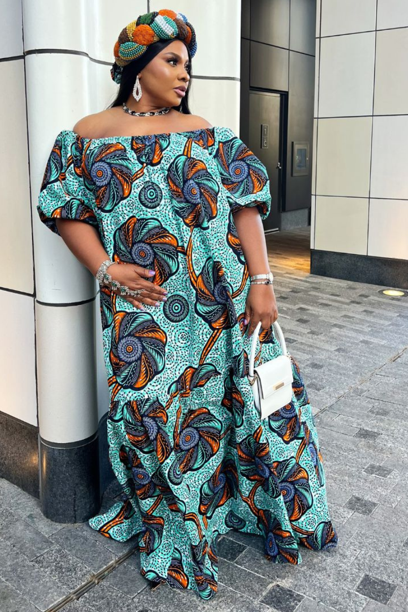 Jojo African Print Dress
