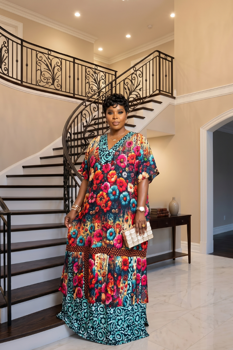 ALL EYES ON ME MAXI DRESS